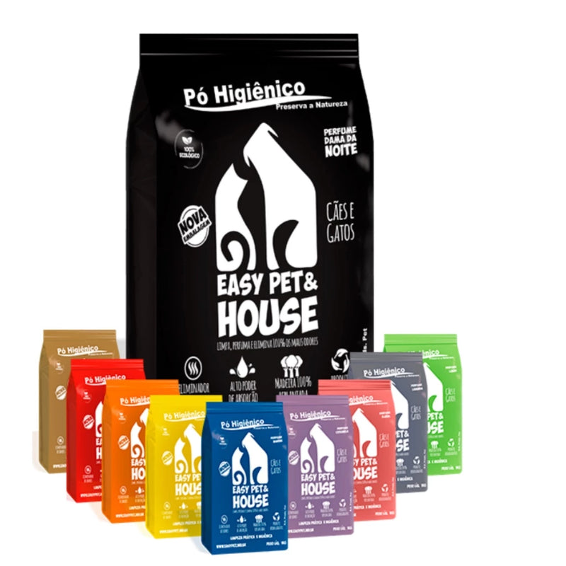 Pó Higiênico Eliminador de Odores - Easy Pet & House 1 Kg