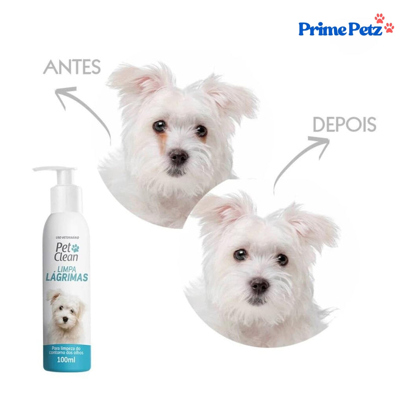 Kit Pet Clean - Banho a Seco, Limpa Patas, Orelhas, Lágrima e Hidratantes de patas