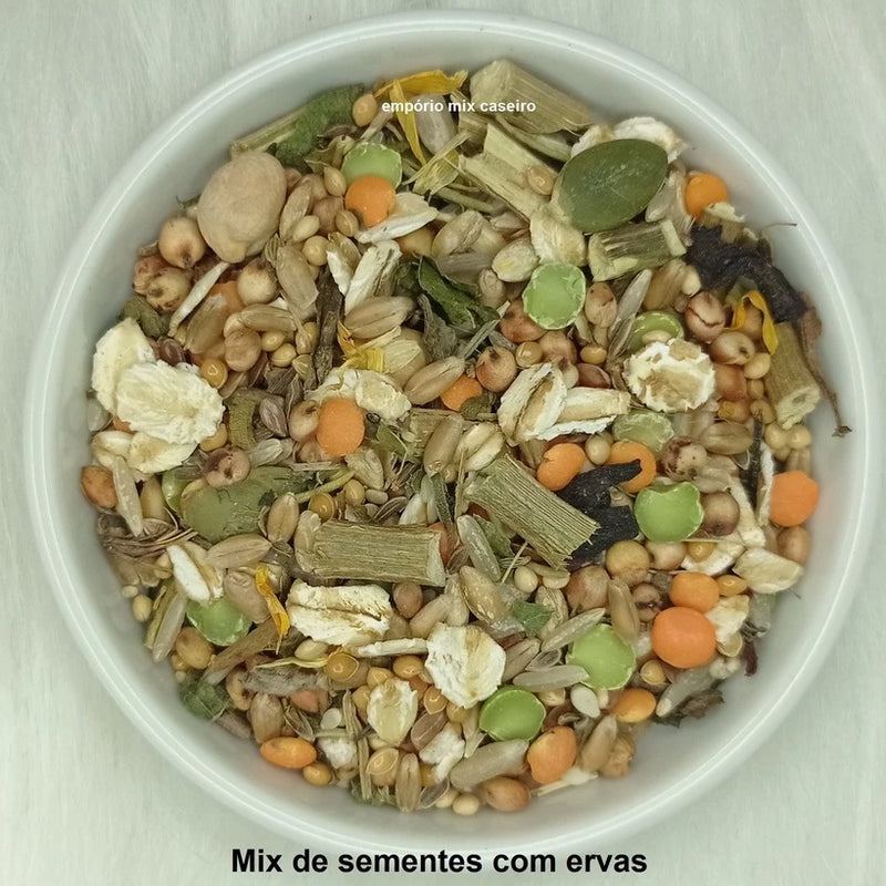 Mix de sementes para hamsters balanceado