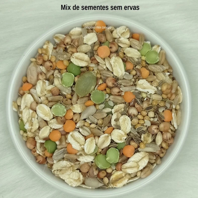 Mix de sementes para hamsters balanceado