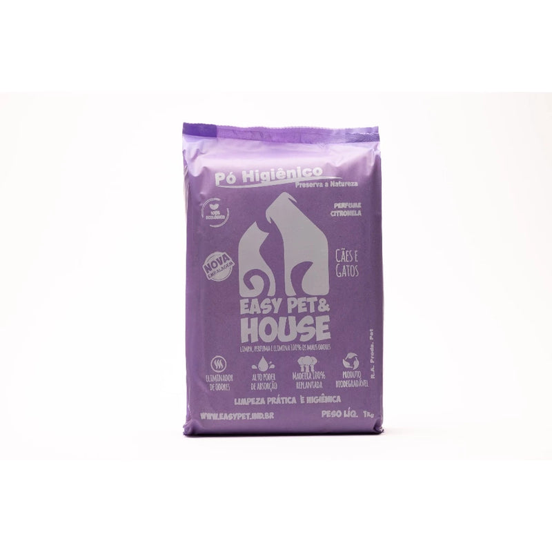 Pó Higiênico Eliminador de Odores - Easy Pet & House 1 Kg