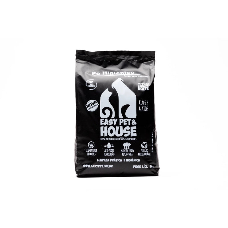 Pó Higiênico Eliminador de Odores - Easy Pet & House 1 Kg