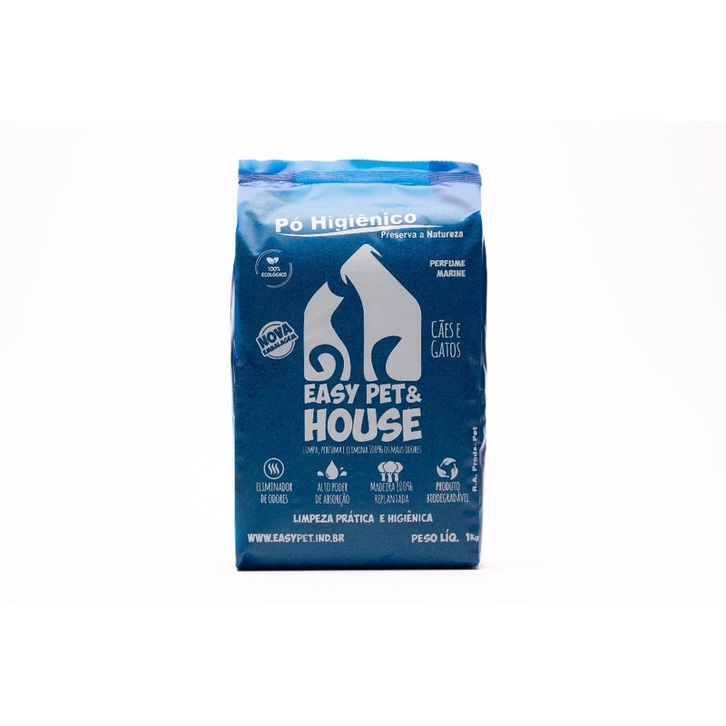 Pó Higiênico Eliminador de Odores - Easy Pet & House 1 Kg