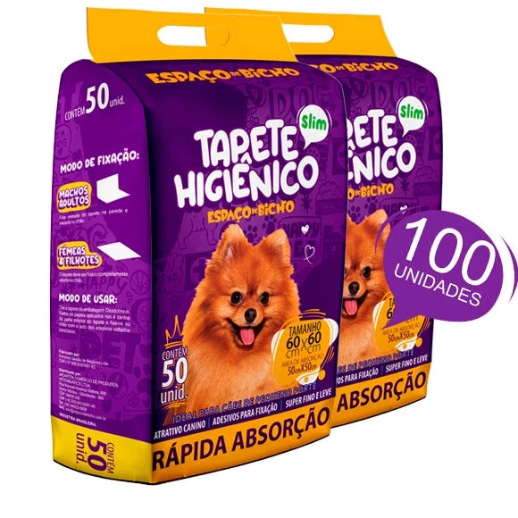 Tapete Higiênico para cães - 100un